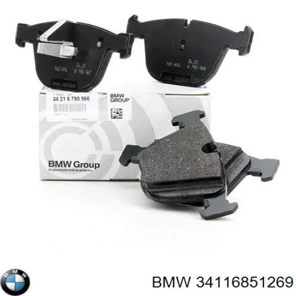 Sapatas do freio dianteiras de disco BMW 34116851269 preço, a partir de 62,43 USD