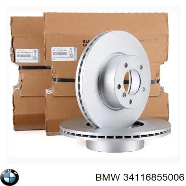 Disco do freio dianteiro BMW 34116855006 preço, a partir de 64,55 USD