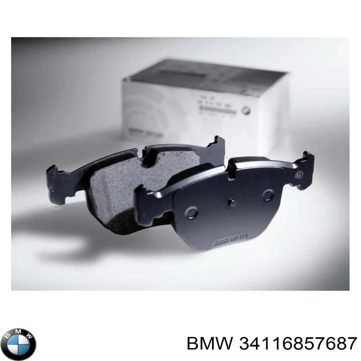 34116857687 BMW Suporte do freio dianteiro esquerdo