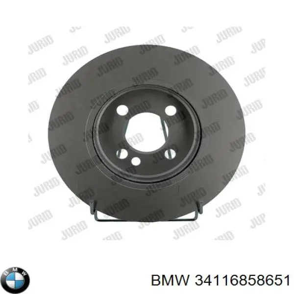 Compre 34116858651 BMW Disco do freio dianteiro