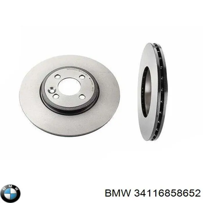34116858652 BMW Disco do freio dianteiro