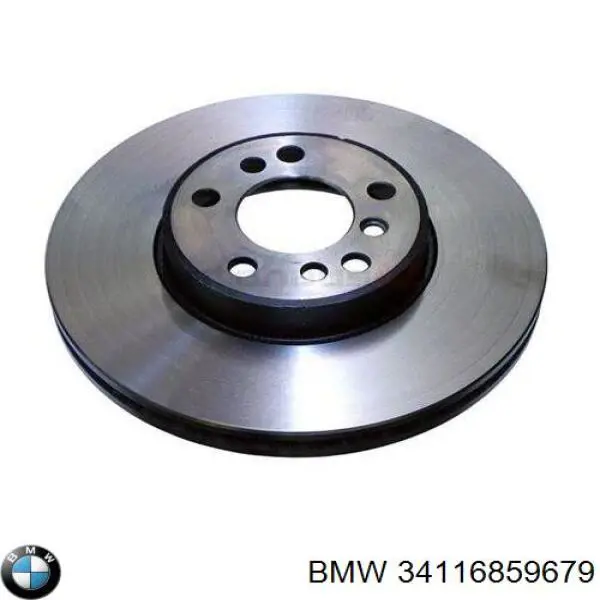 Compre 34116859679 BMW Disco do freio dianteiro