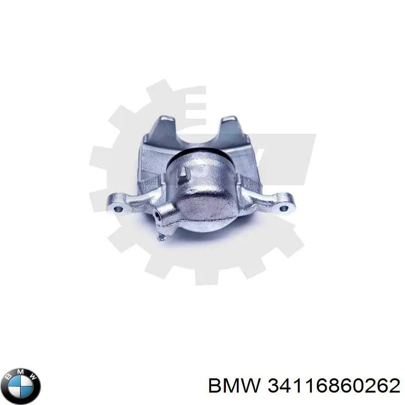 Compre 34116860262 BMW Suporte do freio dianteiro direito