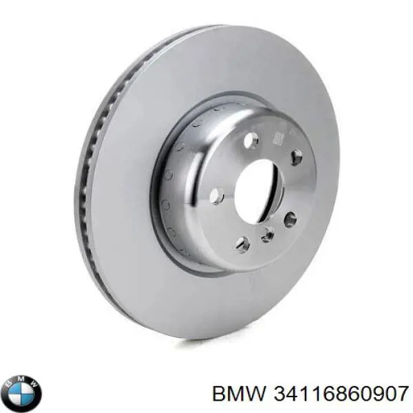 34116860907 BMW Disco do freio dianteiro