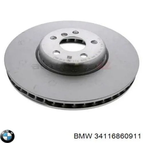 Disco do freio dianteiro BMW 34116860911 preço, a partir de 199,82 USD