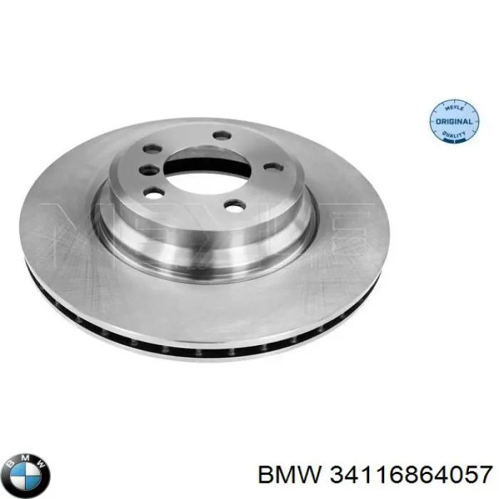 Disco do freio dianteiro BMW 34116864057 preço, a partir de 73,66 USD