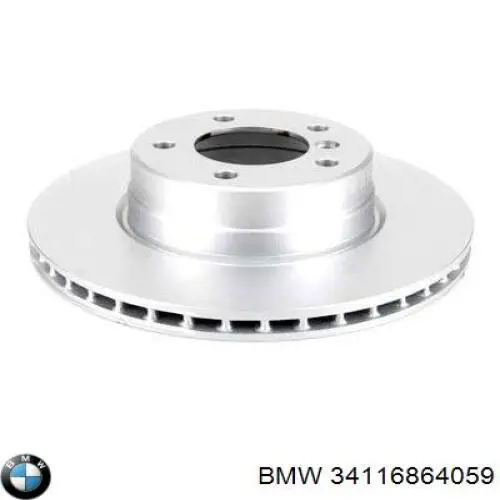 Compre 34116864059 BMW Disco do freio dianteiro