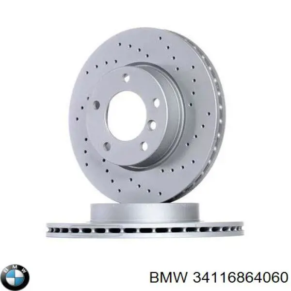 Disco do freio dianteiro BMW 34116864060 preço, a partir de 36,05 USD