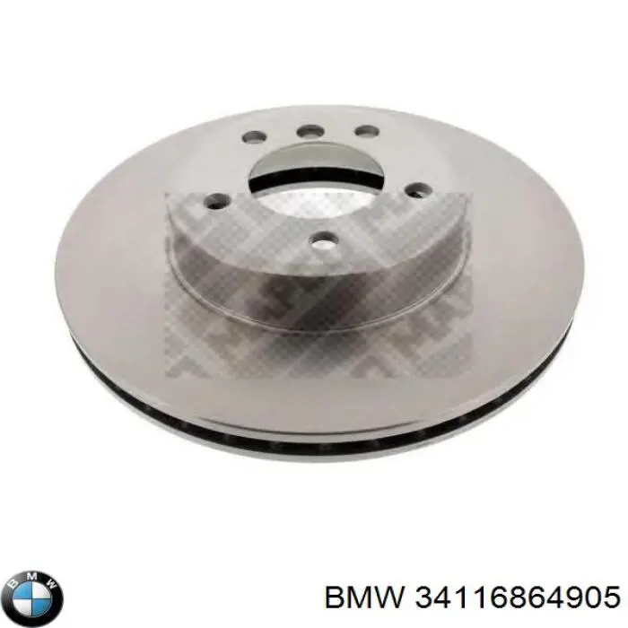 Disco do freio dianteiro BMW 34116864905 preço, a partir de 67,97 USD