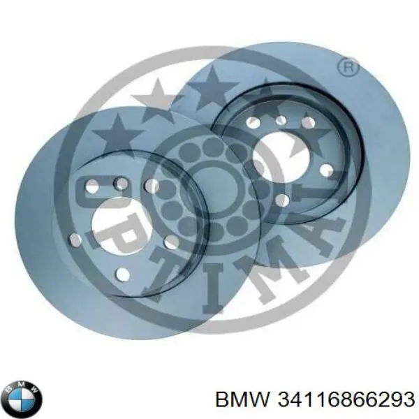 34116866293 BMW Disco do freio dianteiro