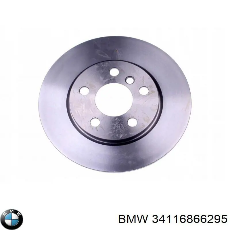 Compre 34116866295 BMW Disco do freio dianteiro