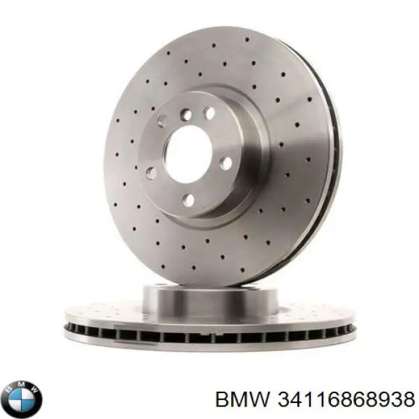 Disco do freio dianteiro BMW 34116868938 preço, a partir de 94,74 USD