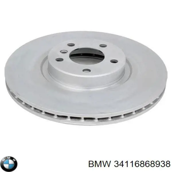 Compre 34116868938 BMW Disco do freio dianteiro