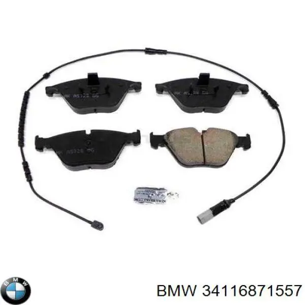 Sapatas do freio dianteiras de disco BMW 34116871557 preço, a partir de 49,44 USD