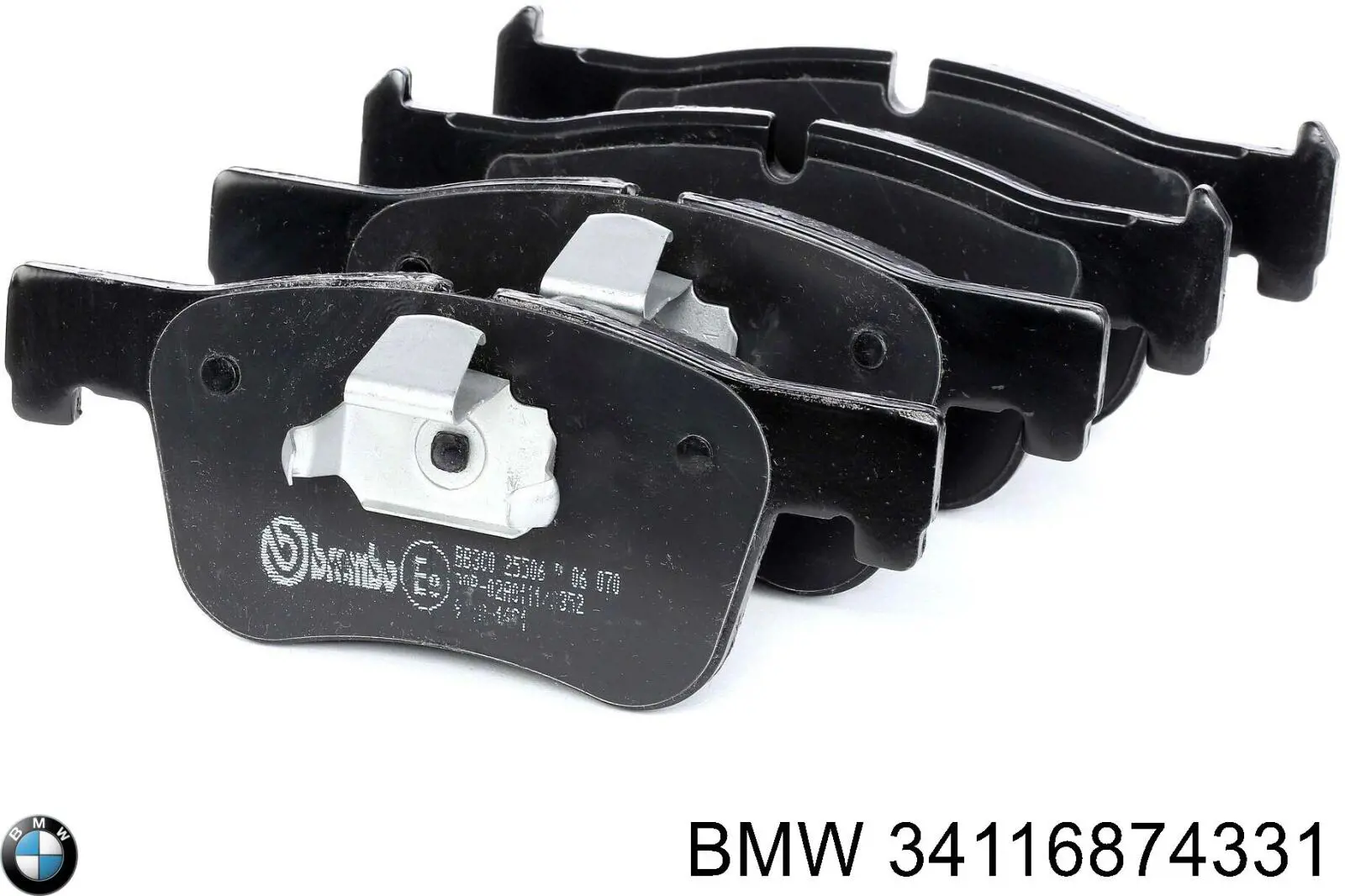 Compre 34116874331 BMW Sapatas do freio dianteiras de disco