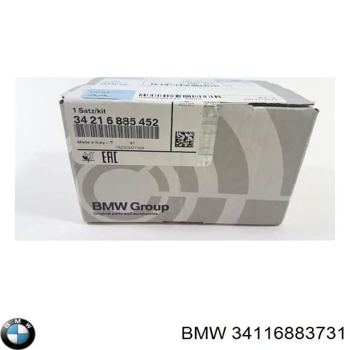 34116883731 BMW Kit de reparação das sapatas do freio