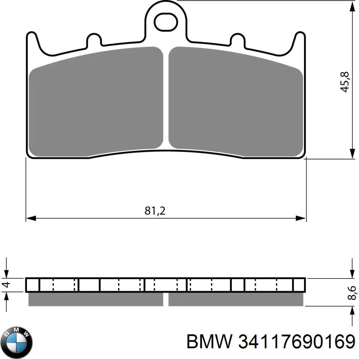 Sapatas do freio dianteiras de disco EBC Brakes FA294HH preço, a partir de 41,12 USD