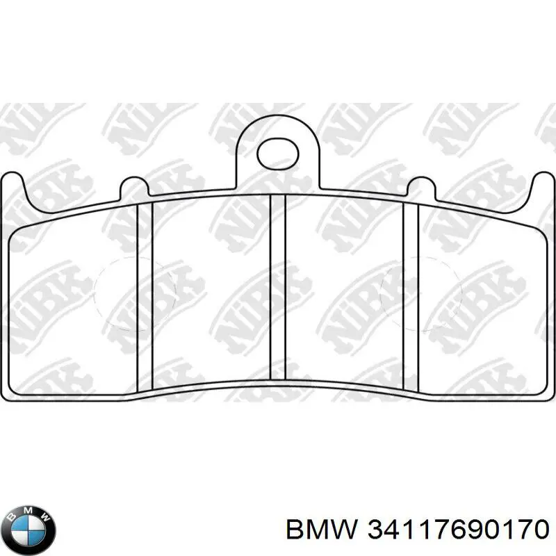 Sapatas do freio dianteiras de disco FA294HH EBC Brakes