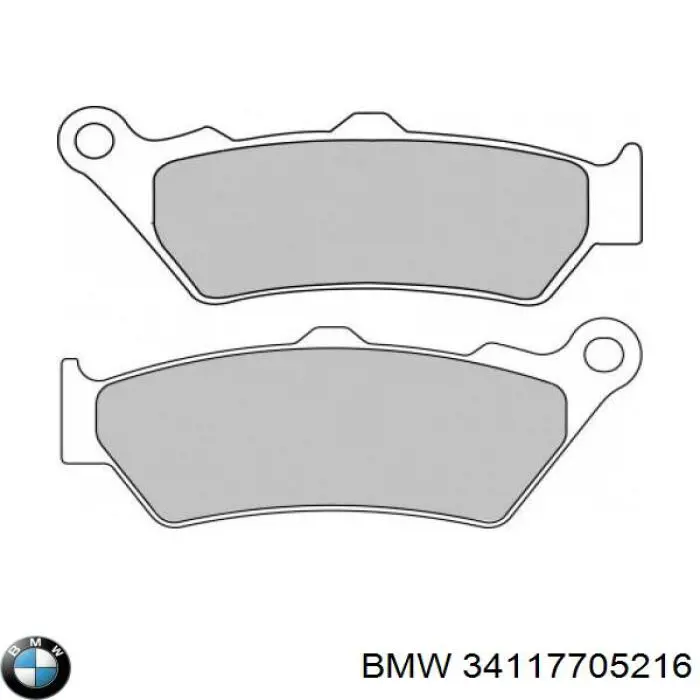 Sapatas do freio traseiras de disco BMW 34117705216 preço, a partir de 37,63 USD