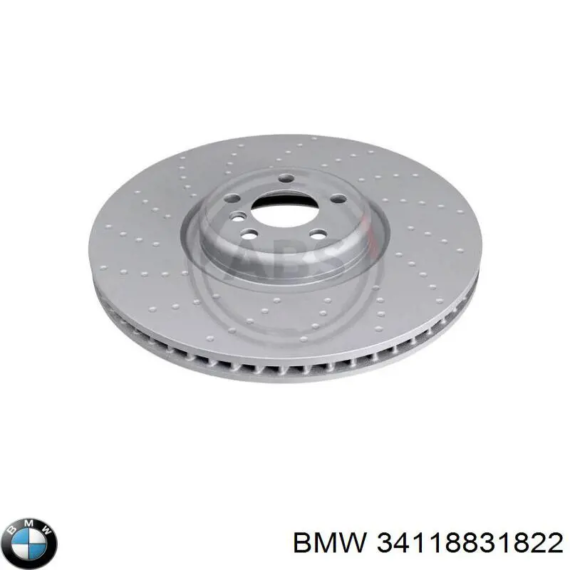 Disco do freio dianteiro BMW 34118831822 preço, a partir de 123,93 USD