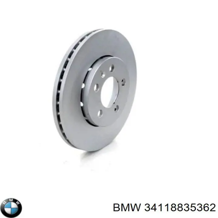 Compre 34118835362 BMW Disco do freio dianteiro