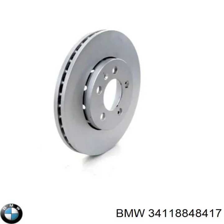 Compre 34118848417 BMW Disco do freio dianteiro