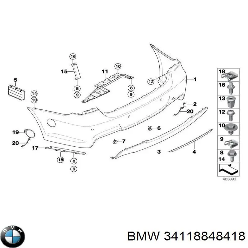 34118848418 BMW Disco do freio dianteiro