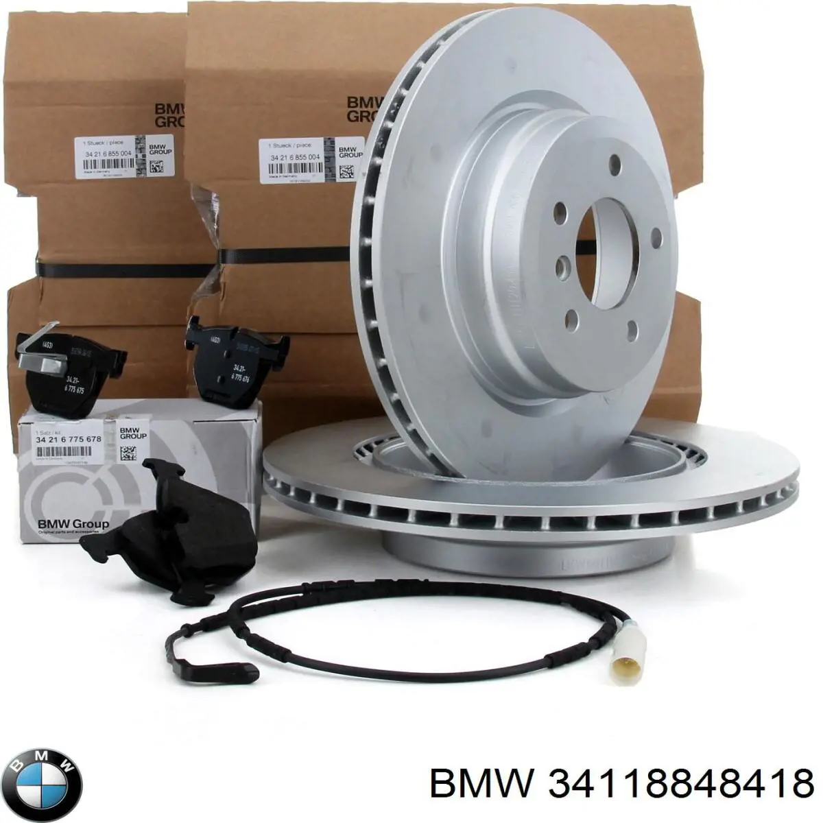 Disco do freio dianteiro BMW 34118848418 preço, a partir de 64,55 USD