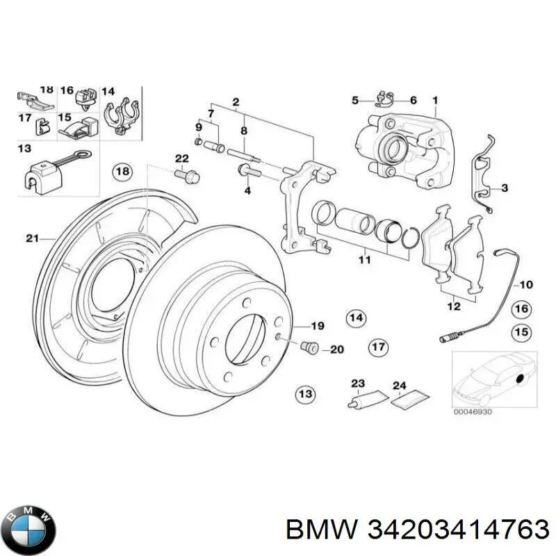 Vedante de adaptador do filtro de óleo BMW 34203414763 preço, a partir de 5,13 USD