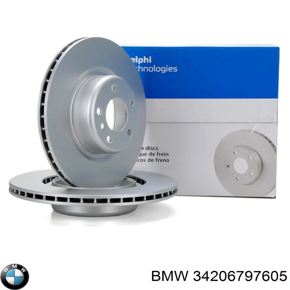 Compre 34206797605 BMW Disco do freio traseiro