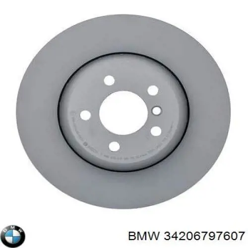 Disco do freio traseiro BMW 34206797607 preço, a partir de 90,24 USD