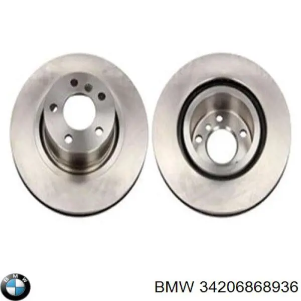 Compre 34206868936 BMW Disco do freio traseiro