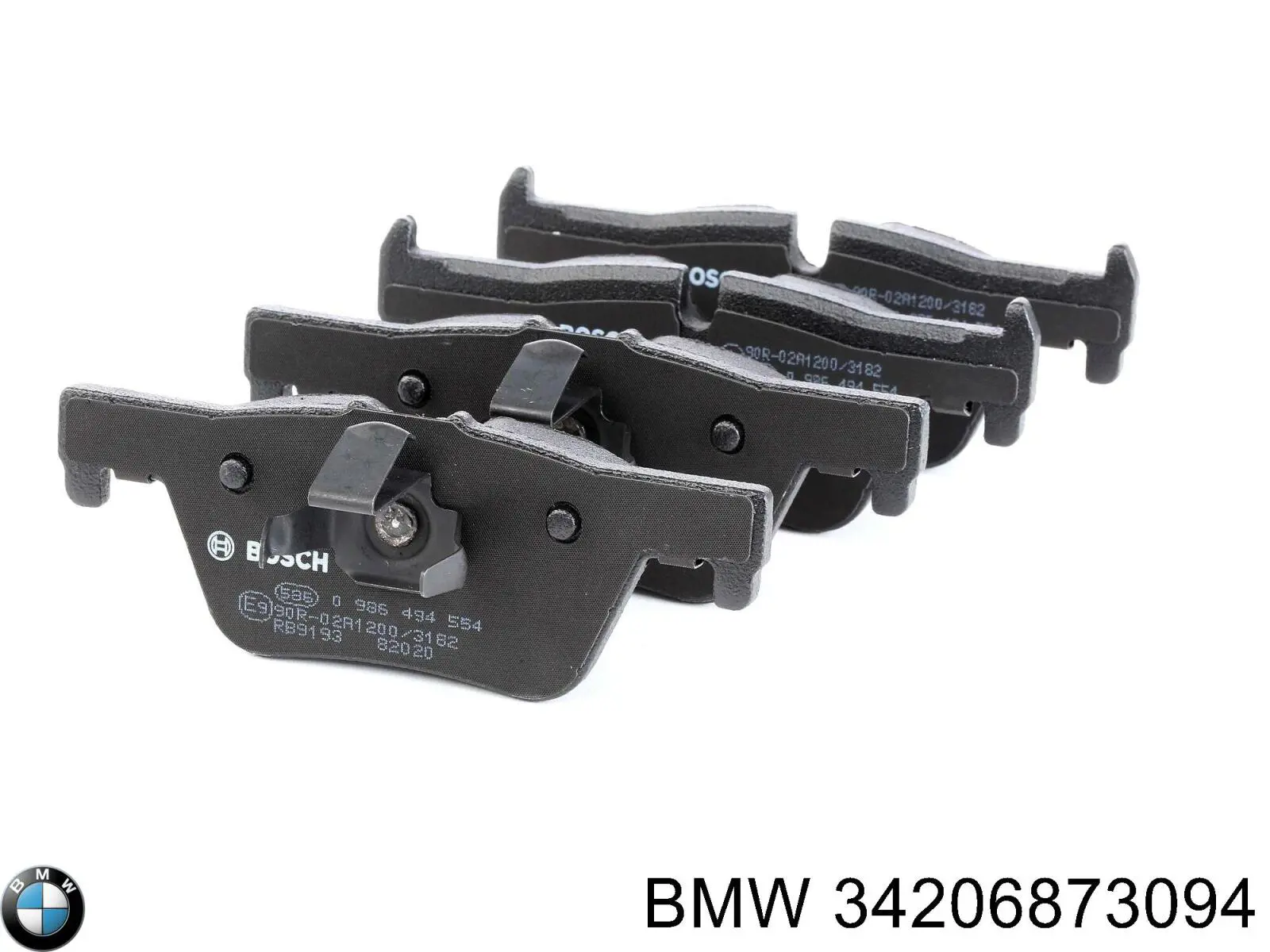 Sapatas do freio traseiras de disco BMW 34206873094 preço, a partir de 27,21 USD