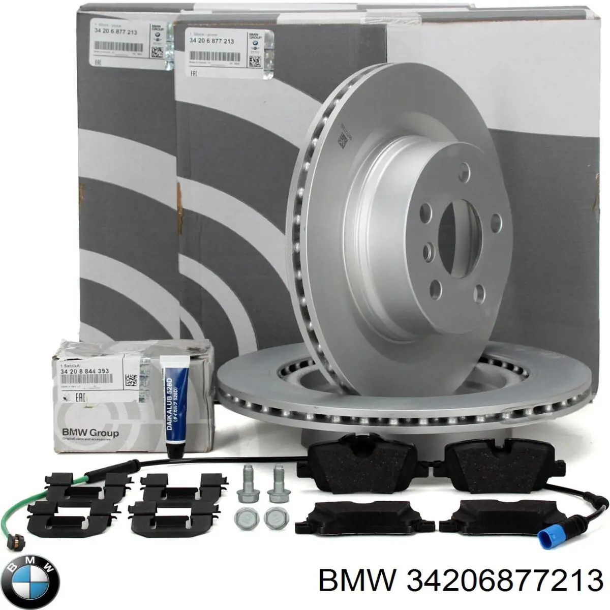 Disco do freio traseiro BMW 34206877213 preço, a partir de 81,63 USD