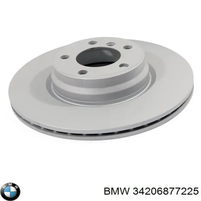 34206877225 BMW Disco do freio traseiro