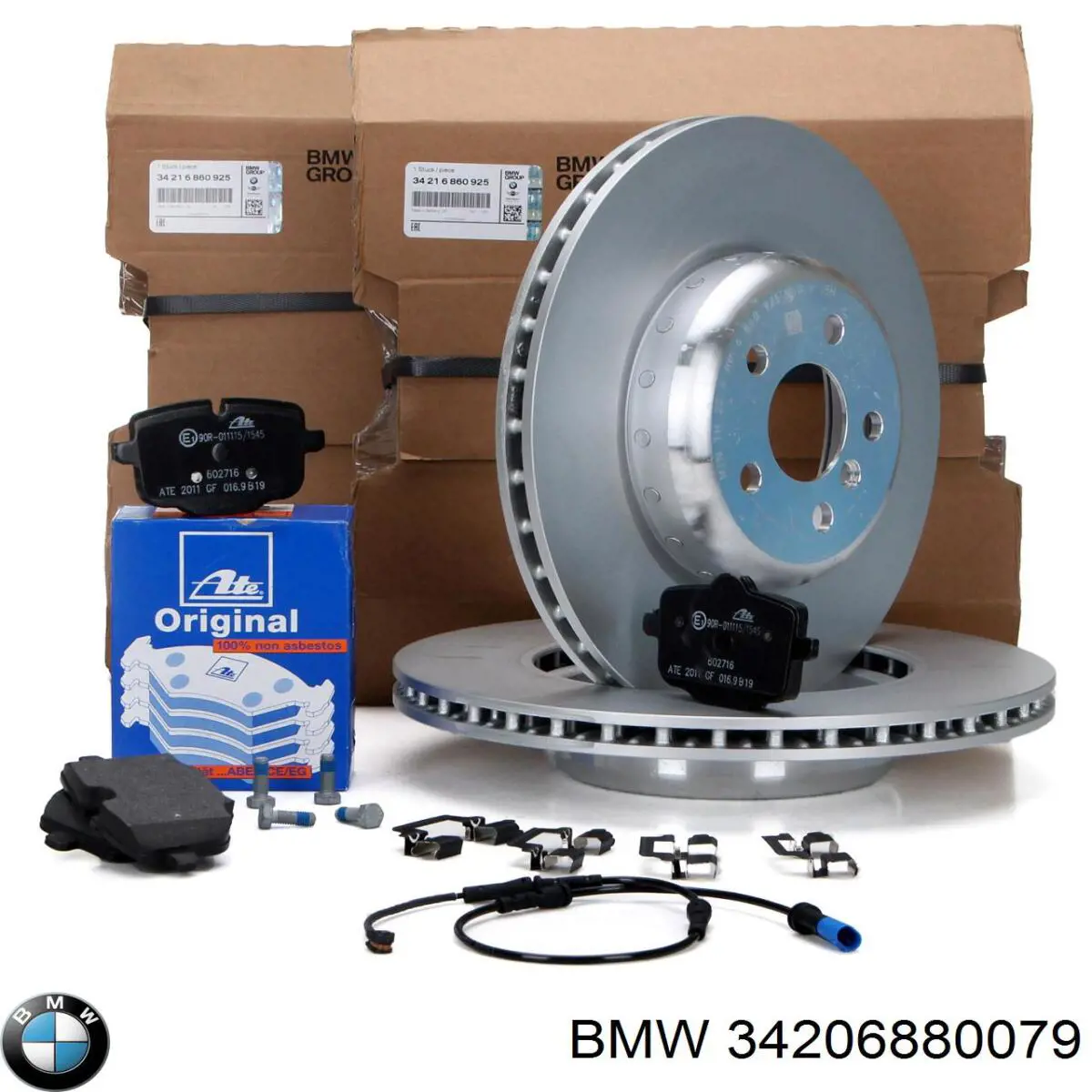 Disco do freio traseiro BMW 34206880079 preço, a partir de 133,01 USD