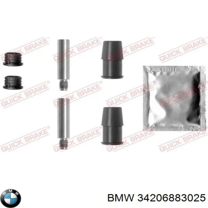 34206883025 BMW Suporte do freio traseiro esquerdo