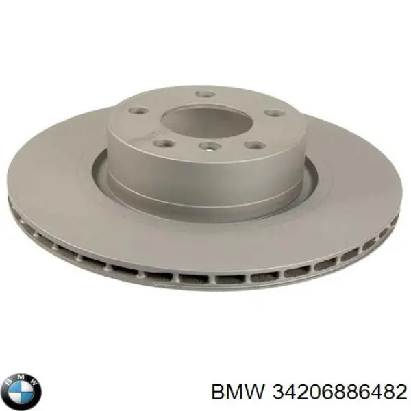 34206886482 BMW Disco do freio traseiro