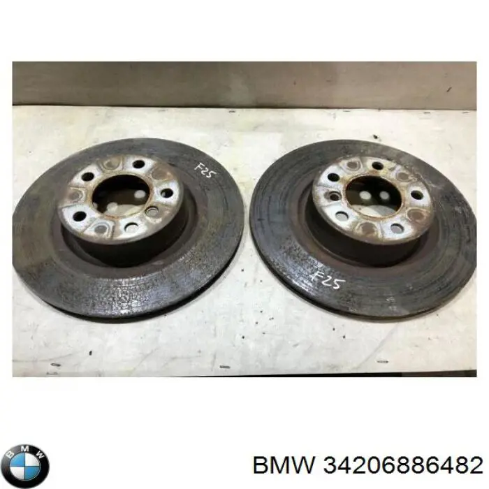 Compre 34206886482 BMW Disco do freio traseiro