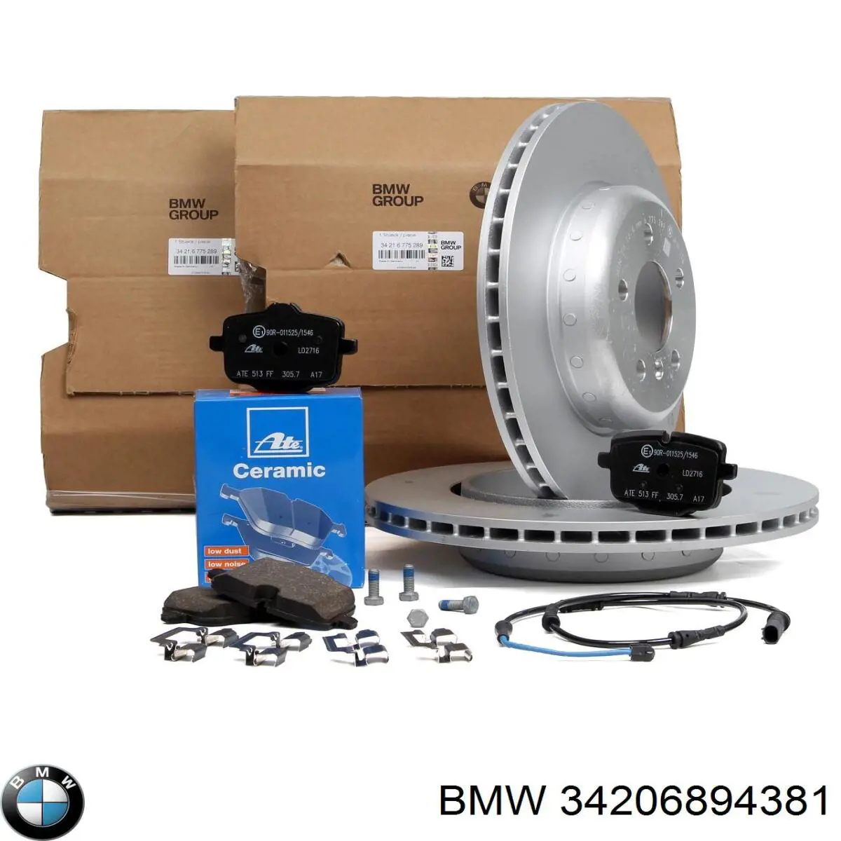 Compre 34206894381 BMW Disco do freio traseiro