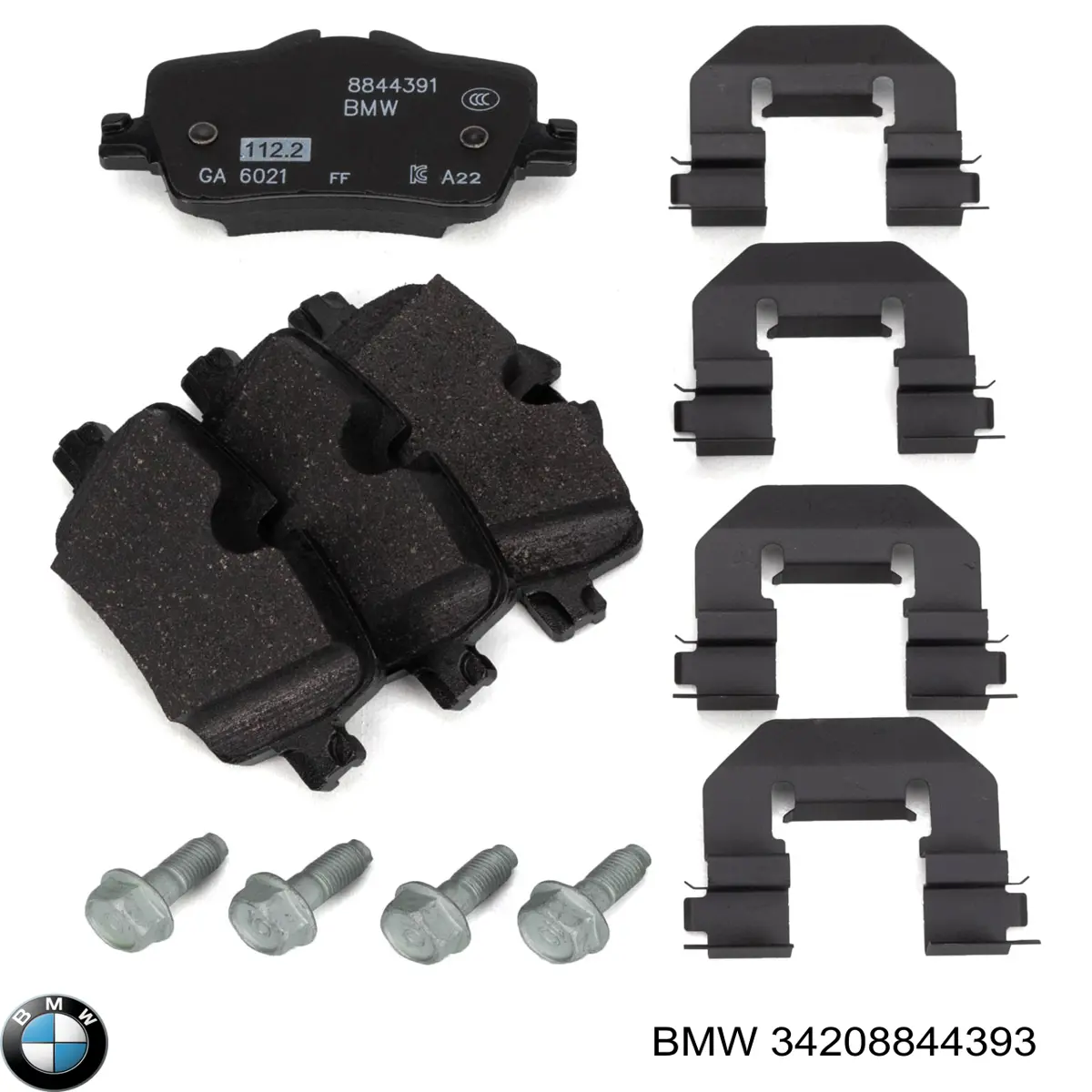 Sapatas do freio traseiras de disco BMW 34208844393 preço, a partir de 22,13 USD
