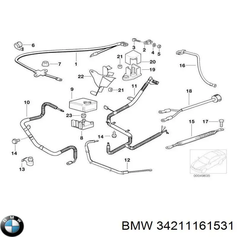 Compre 34211161531 BMW Proteção esquerda do freio de disco traseiro