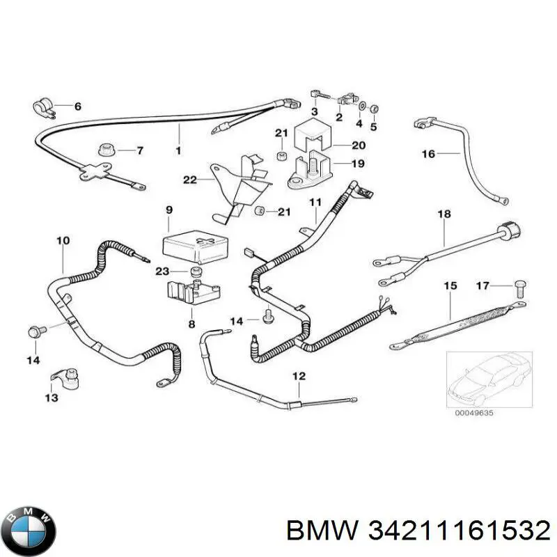 Compre 34211161532 BMW Proteção direita do freio de disco traseiro