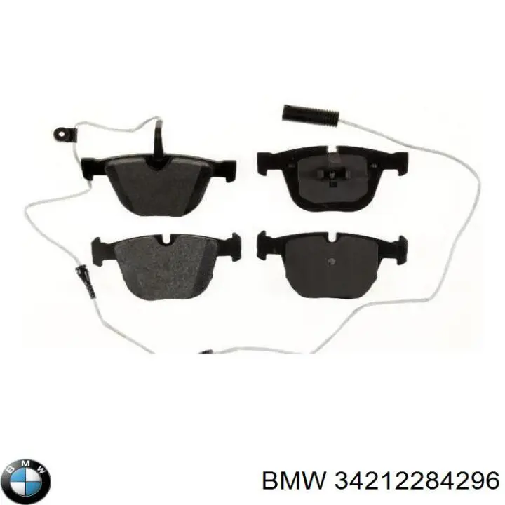 Sapatas do freio traseiras de disco BMW 34212284296 preço, a partir de 45,73 USD