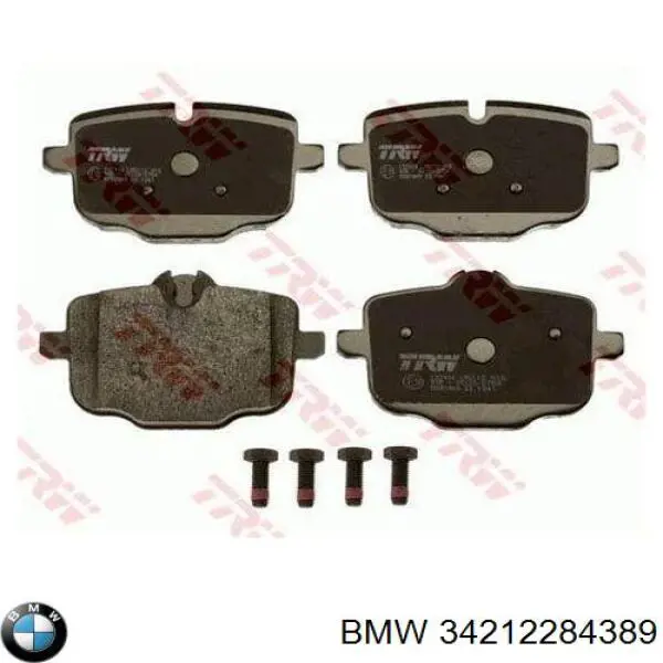 Sapatas do freio traseiras de disco BMW 34212284389 preço, a partir de 39,97 USD