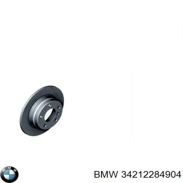 34212284904 BMW Disco do freio dianteiro