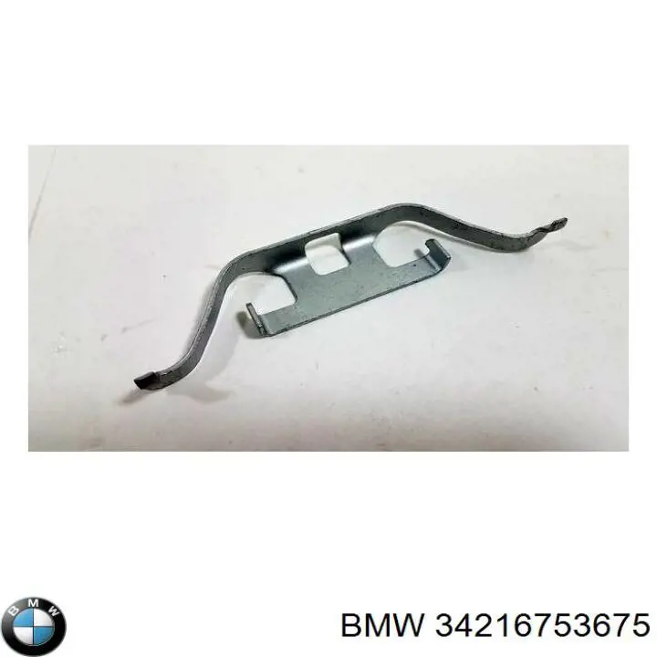Compre 34216753675 BMW Kit de molas de fixação de sapatas de disco traseiras