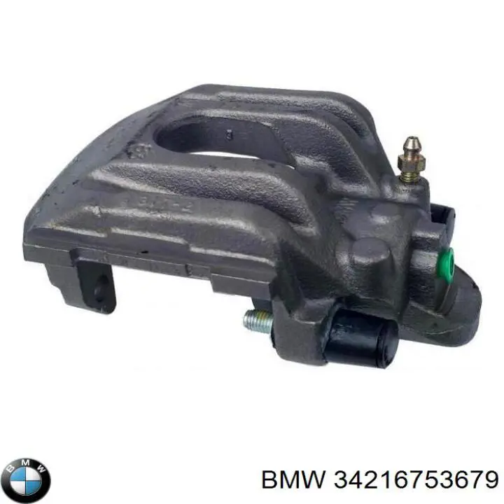 Compre 34216753679 BMW Suporte do freio traseiro esquerdo