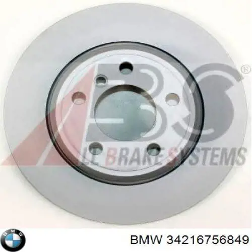 Compre 34216756849 BMW Disco do freio traseiro