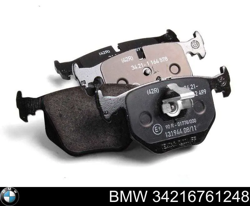 Sapatas do freio traseiras de disco BMW 34216761248 preço, a partir de 28,97 USD